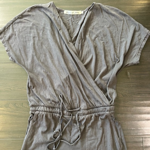 MICHAEL STARS Jumpsuit with Tie Waist and Pockets Size Small - Picture 2 of 7